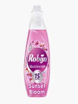 Flink Robijn Quickwash sunset bloom wasmiddel aanbieding