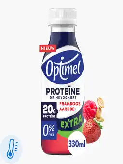 Flink Optimel Proteïne Extra framboos aardbei aanbieding