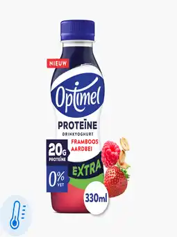 Flink Optimel Proteïne Extra framboos aardbei aanbieding
