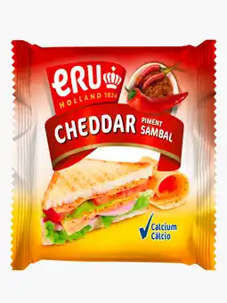 Flink Eru Cheddar plakken sambal aanbieding