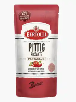 Flink Bertolli Pastasaus in zak pittig aanbieding
