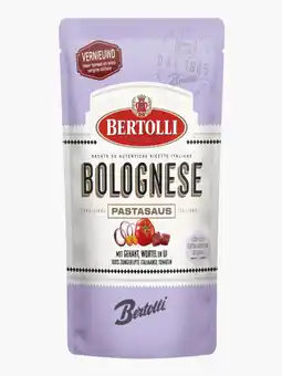Flink Bertolli Pastasaus in zak bolognese aanbieding