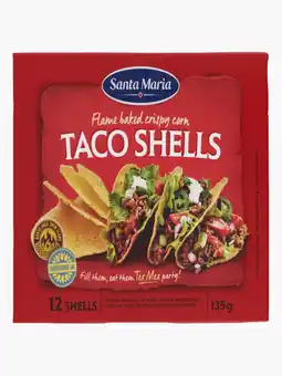 Flink Santa Maria Taco schelpen 12st aanbieding