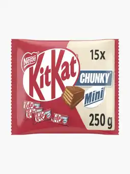 Flink Kitkat Mini chunky aanbieding