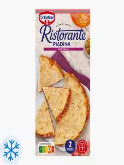 Flink Dr. Oetker Ristorante Piadina Diavola Flatbread aanbieding