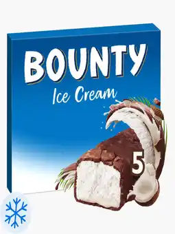 Flink Bounty ijs repen 5st aanbieding