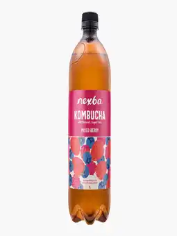 Flink Nexba Mixed Berry Kombucha 1L PET aanbieding