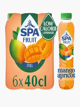 Flink Spa Fruit still mango apricot 6-pack aanbieding