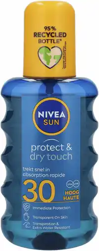 Dirk Nivea Sun dry touch factor 30 aanbieding
