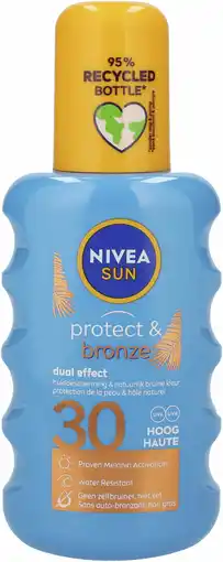 Dirk Nivea Sun protect & bronze spray spf 30 aanbieding