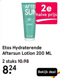 Etos Etos Hydraterende Aftersun Lotion aanbieding