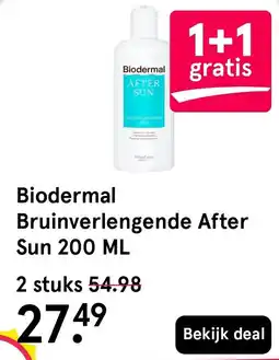Etos Biodermal Bruinverlengende After Sun aanbieding