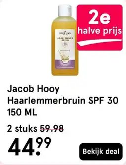 Etos Jacob Hooy Haarlemmerbruin SPF 30 aanbieding