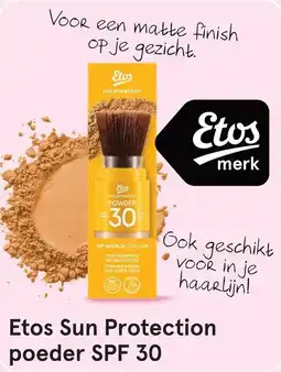 Etos Etos Sun Protection poeder SPF 30 aanbieding