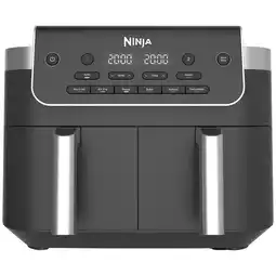 MediaMarkt Ninja Dz801eu Dualzone - Frituurpan Zwart 38 L 2470 W Aantal Frituurmanden: 2 aanbieding