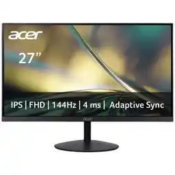 MediaMarkt Acer Sa272p1bi - 27 Inch Full Hd 1920 X 1080 Ips (in-plane Switching) aanbieding