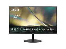 MediaMarkt Acer Sa272p1bi - 27 Inch Full Hd 1920 X 1080 Ips (in-plane Switching) aanbieding