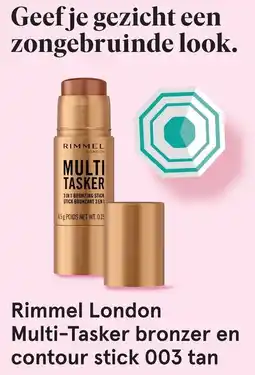 Etos Rimmel London Multi-Tasker bronzer en contour stick 003 tan aanbieding