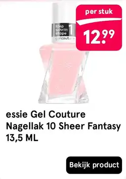 Etos Essie Gel Couture Nagellak 10 Sheer Fantasy aanbieding