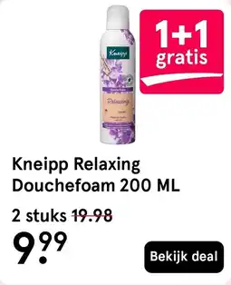 Etos Kneipp Relaxing Douchefoam aanbieding