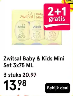 Etos Zwitsal Baby & Kids Mini Set aanbieding