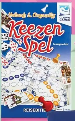 Etos Keezenspel reiseditie aanbieding