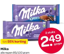 Spar Milka aanbieding