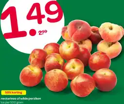 Spar Nectarines of wilde perziken aanbieding