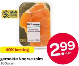 Spar Gerookte Noorse zalm aanbieding