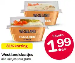Spar Westland slaatjes aanbieding
