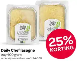 Spar Daily Chef lasagne aanbieding