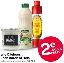 Spar Alle Oliehoorn, Jean Bâton of Hela aanbieding