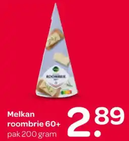 Spar Melkan roombrie 60+ aanbieding