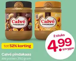 Spar Calvé pindakaas aanbieding