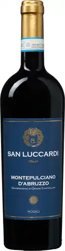 Wijnvoordeel San Luccardi Montepulciano d'Abruzzo aanbieding