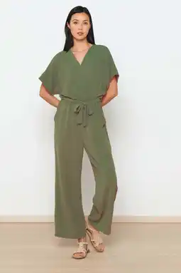 Wehkamp jumpsuit groen aanbieding