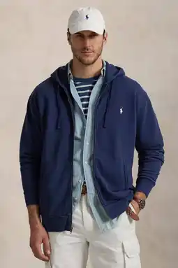 Wehkamp Polo Ralph Lauren Big & Tall sweatvest donkerblauw aanbieding