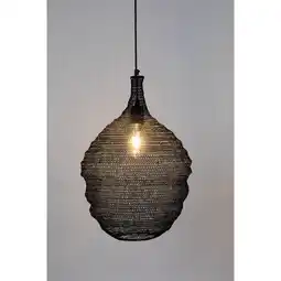 Wehkamp Housecraft Living Lena Hanglamp M Zwart aanbieding