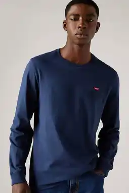 Wehkamp Levi's longsleeve donkerblauw aanbieding