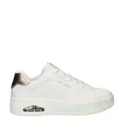 Wehkamp Skechers Uno Court leren sneakers wit aanbieding