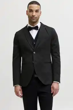 Wehkamp JACK & JONES PREMIUM slim fit colbert JPRJAXON zwart aanbieding