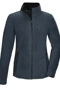 Wehkamp Killtec fleece jas petrol aanbieding
