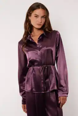 Wehkamp G-maxx blouse paars aanbieding