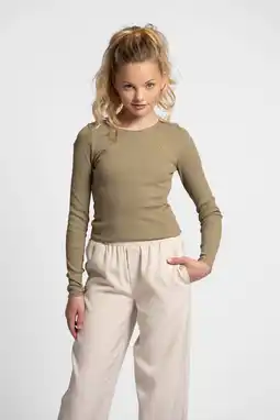 Wehkamp NIK&NIK rechtvallend casual broek beige aanbieding