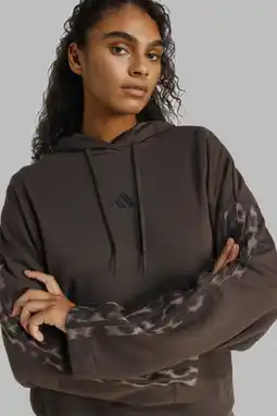 Wehkamp adidas Sportswear hoodie bruin aanbieding