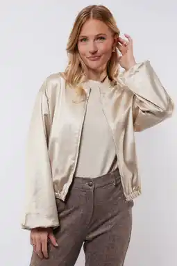 Wehkamp CS the Label bomberjack beige aanbieding