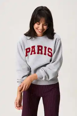Wehkamp Miss Etam sweater grijs melange aanbieding
