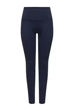 Wehkamp ONLY PLAY CURVY sportlegging ONPLEA donkerblauw aanbieding