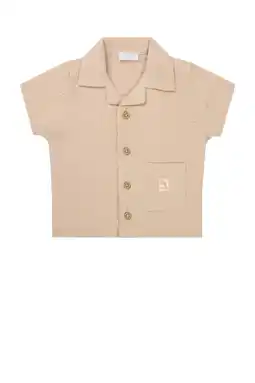 Wehkamp Noppies baby overhemd beige aanbieding