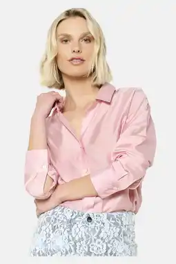 Wehkamp LOLALIZA satijnen blouse lichtroze aanbieding